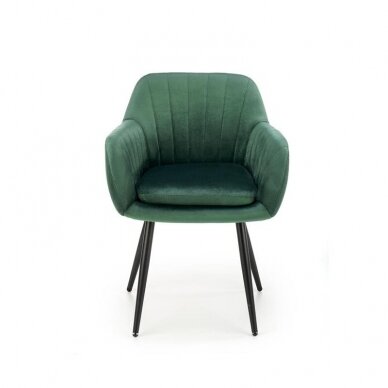 Tamsiai žalia kėdė 1