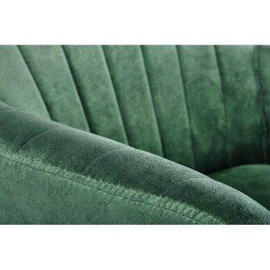 Tamsiai žalia kėdė 3