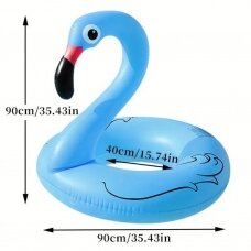 Flamingo formos pripučiama plaukiojimo priemonė