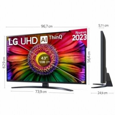Smart TV LG 43UR81006LJ.AEU 43" 4K Ultra HD LED 1