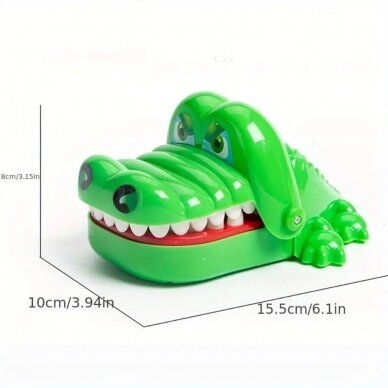 Žaislas krokodilas kramtantis pirštą 2